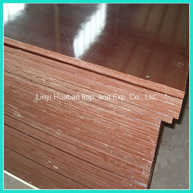 Poplar/Hardwood Recycle Film Faced Plywood Waterproof Glue Finger Joint Core