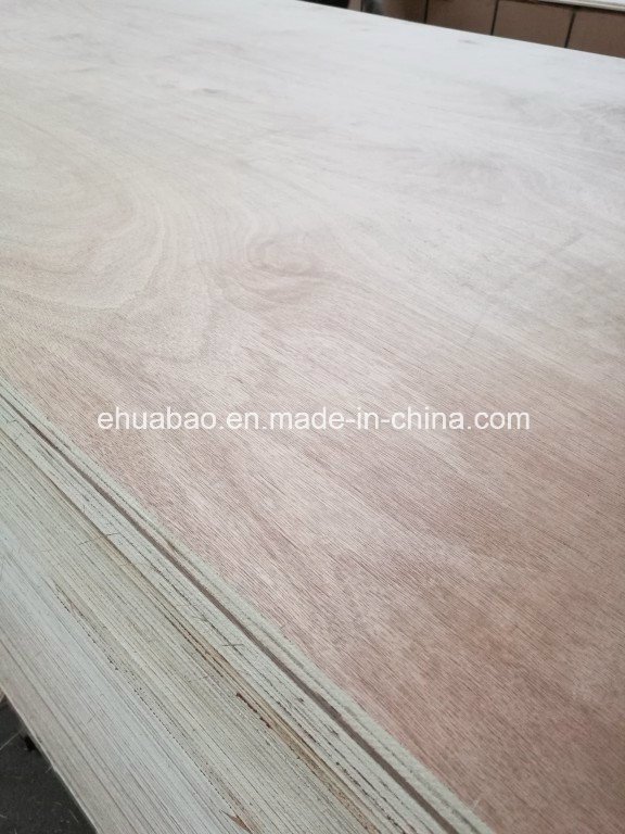Okume Plywood Poplar Core E1 Glue BB/CC Grade