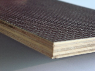 Wiremesh Anti-Slip Film Faced Plywood WBP Glue