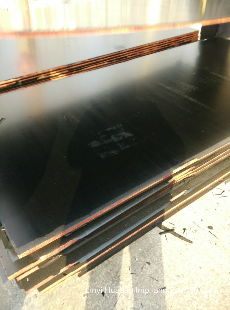 Poplar/Birch Core Film Faced Plywood/Shuttering Plywood for Construction