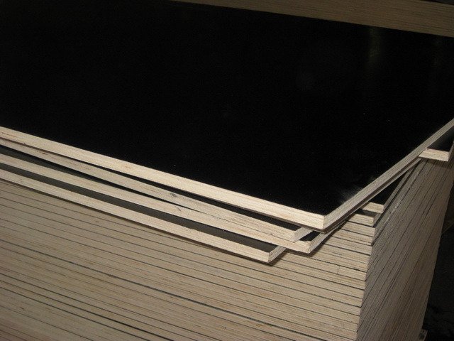 Black Film Faced Plywood/Marine Plywood/Shuttering Plywood for Concrete (BF002)