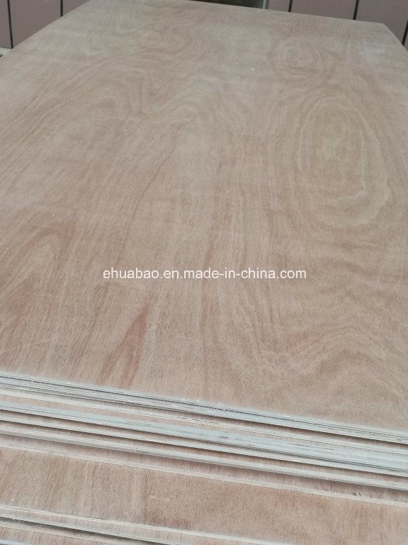 18mm Bintangor/Okoume/Red Pencil Ceder Commercial Plywood for Furniture or Decoration