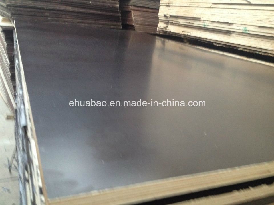 Poplar/Birch/Hardwood Core Brown Film Faced Plywood for Construction (HBB202)