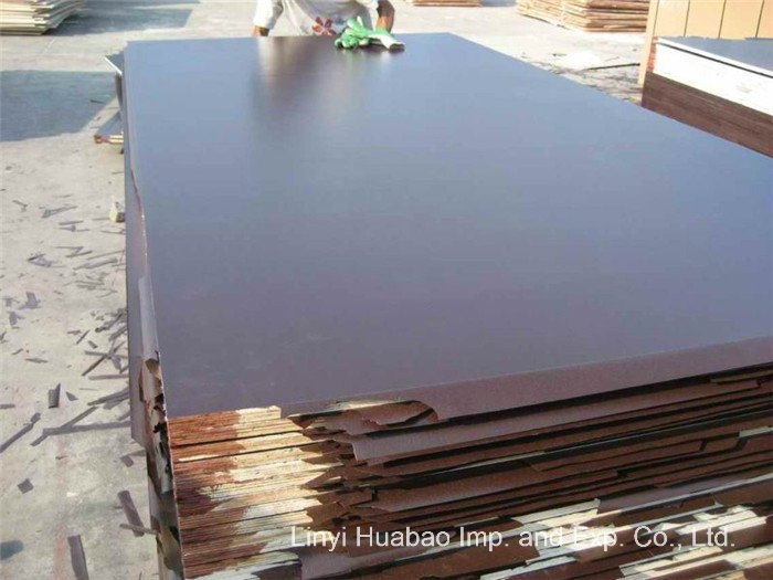 Brown /Black Film Faced Plywood Poplar Core for Construction