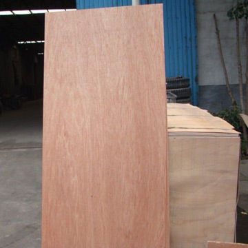 2.7mm Door Skin Plywood okoume Face Poplar Core 
