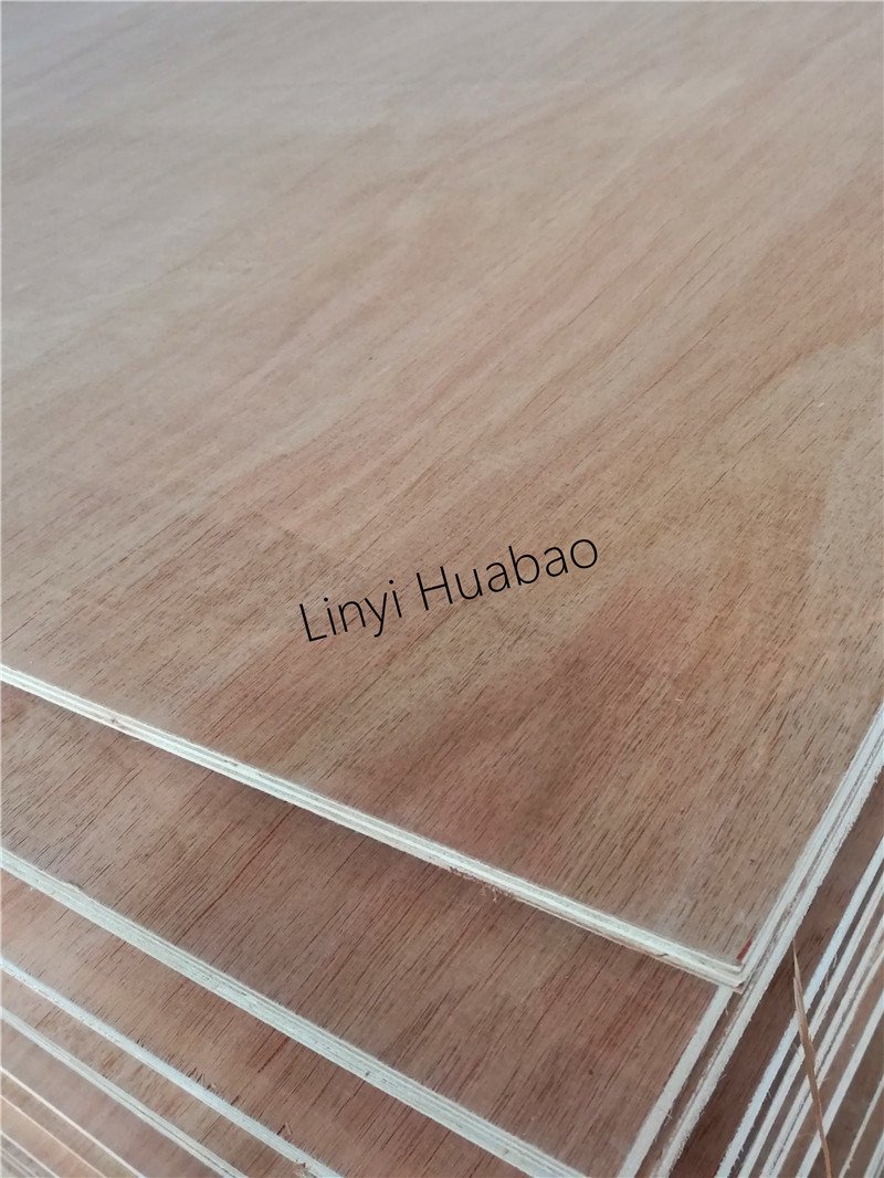 Poplar/Pine Core Commercial Plywood /Okoume Plywood /Bintangor Plywood for Furniture
