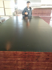 15mm Black Film Faced Plywood WBP Glue Poplar Core (HB009)
