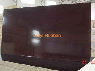 1250*2500 Size High Quality Huabao Marine Plywood Brown Film