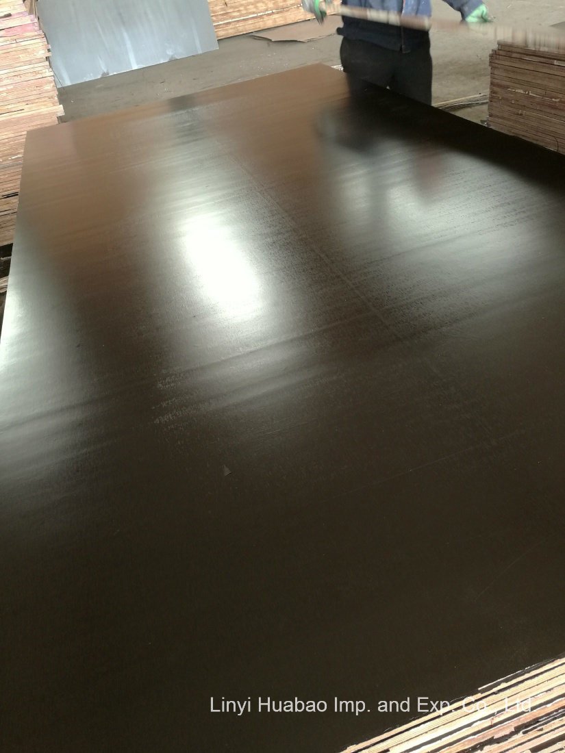 18*1220*2440mm Film Faced Plywood Poplar Core WBP Glue