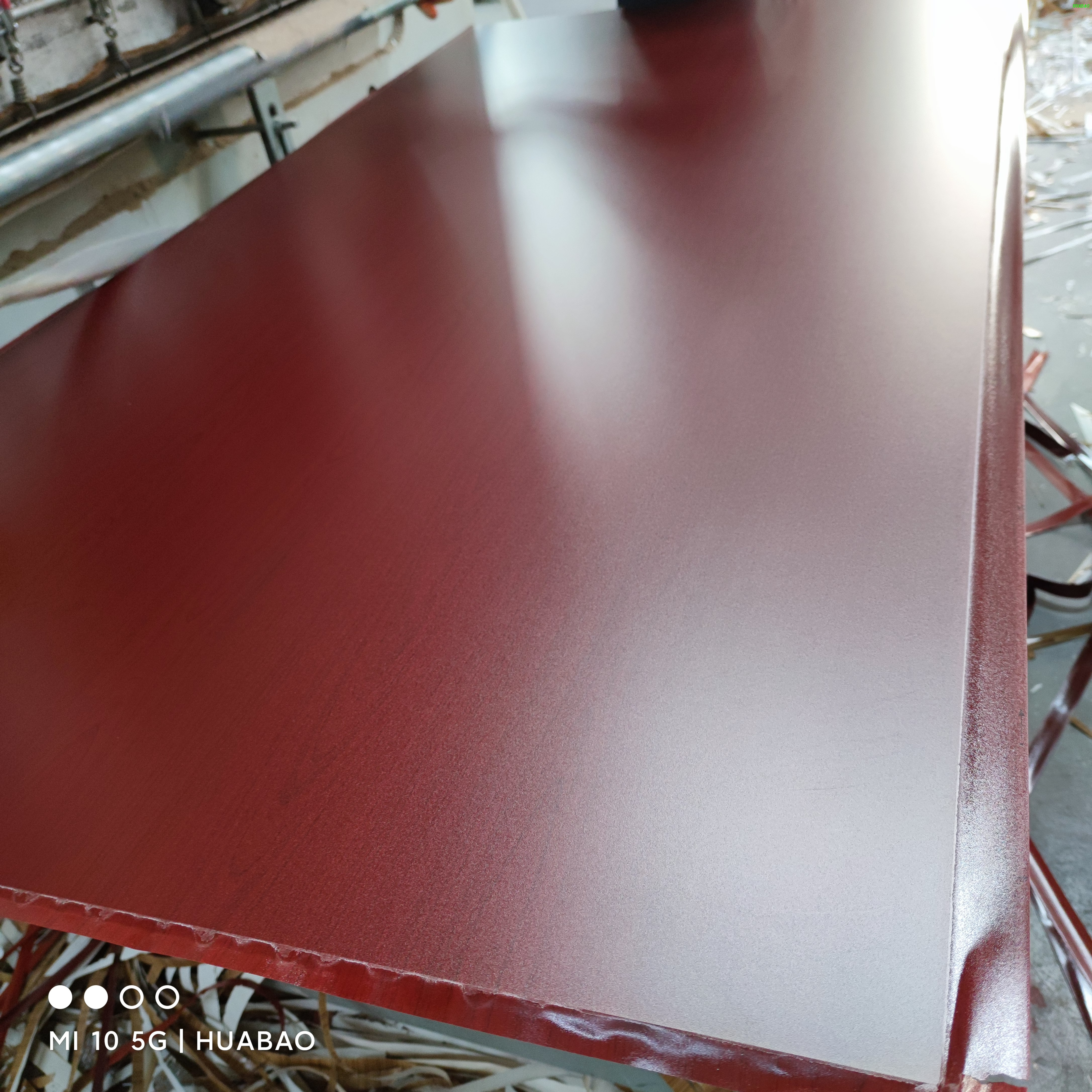 8mm Mahogany Melamine MDF for The Cabinets