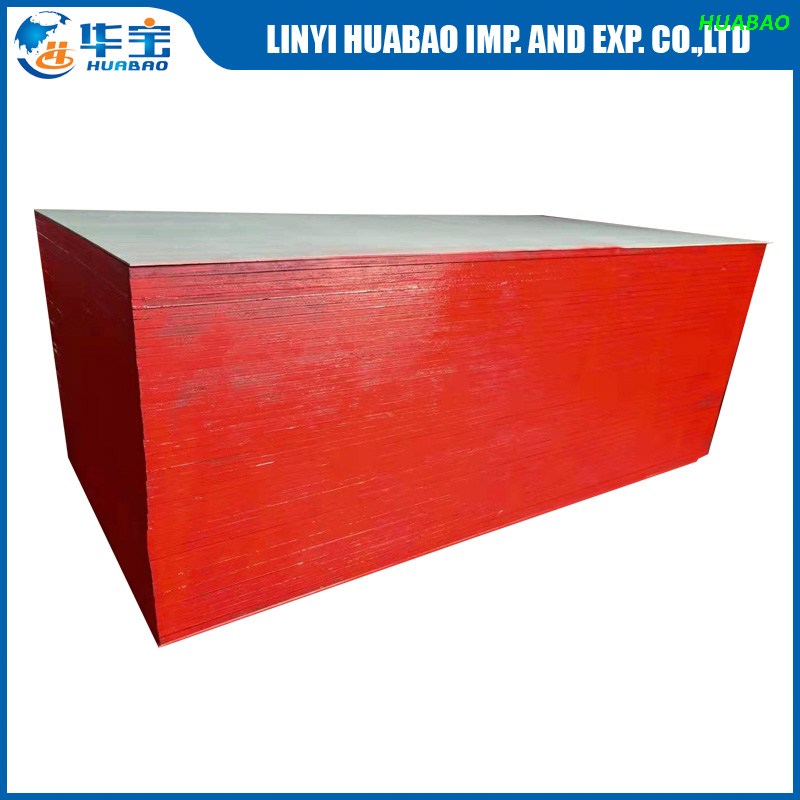 20MM HUABAO Film Faced Plywood Poplar Core For Concrete 